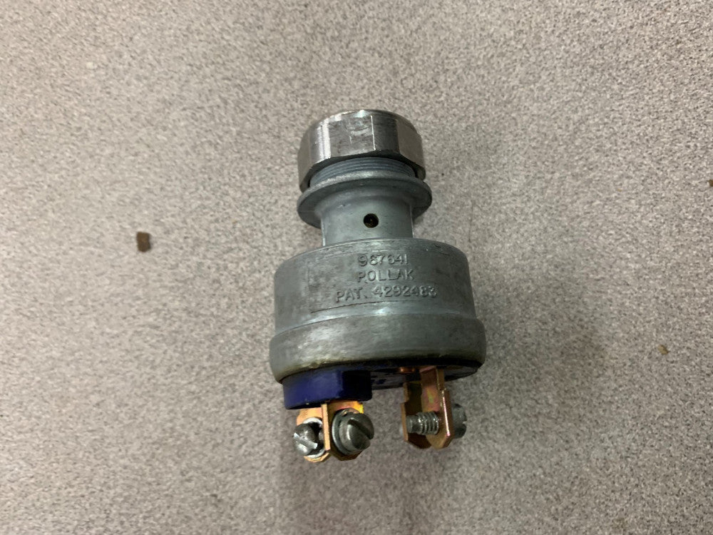 NEW NO BOX POLLAK 967614 KEYSWITCH (NO KEY) 4292483