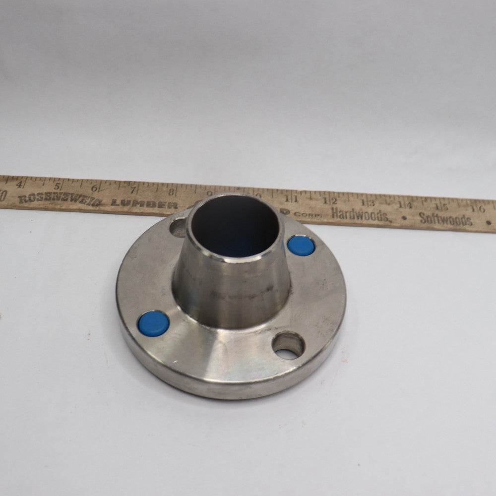 Weld Neck Flange Sch 10 ANSI Raised Face 316/316L Stainless Steel 150 # 1-1/2"