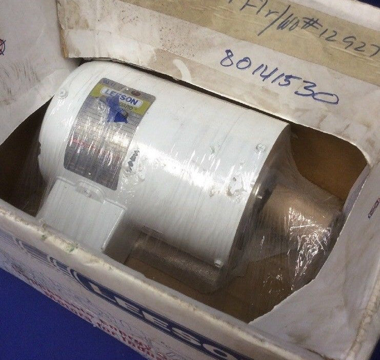 Leeson 113022.00 WASHGUARD MOTOR 3/4HP 3PH 60HZ 3450RPM C6T34VC1G (NIB)