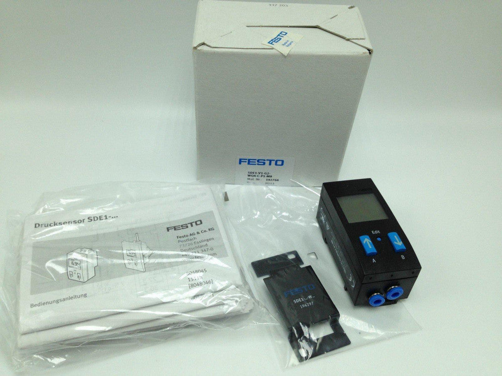 Festo SDE1-V1-G2-WQ4-C-P1-M8 Pressure Sensor 192766