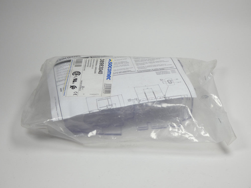 *Lot of 3* Socomec 38983040 Terminal Shrouds - NEW Surplus!
