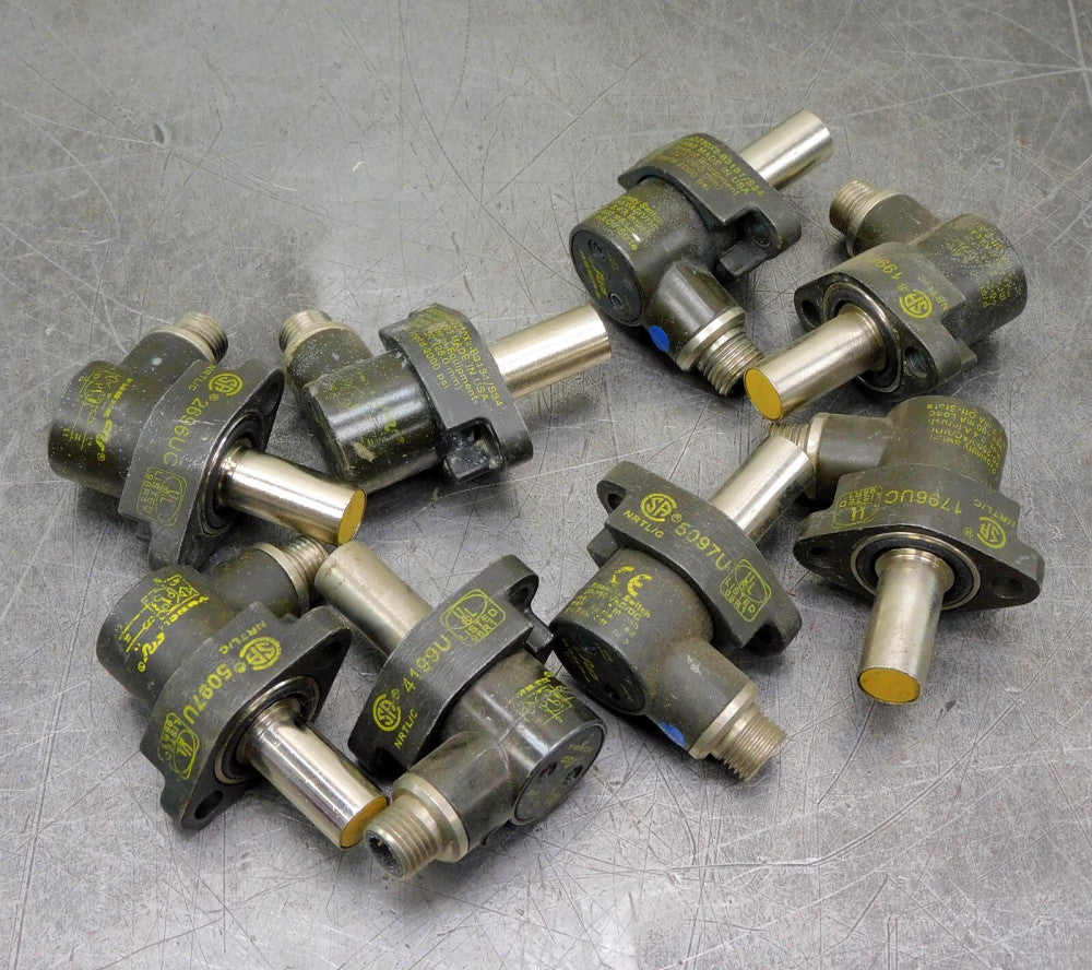 Lot of Eight (8) Turck BI2-CRS260-ADZ30X2-B3131/S34 Proximity Sensor Switch