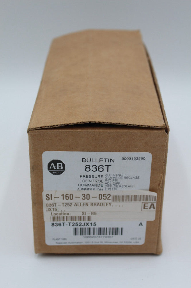 Allen Bradley 836T-T252JX15 Pressure Control Switch
