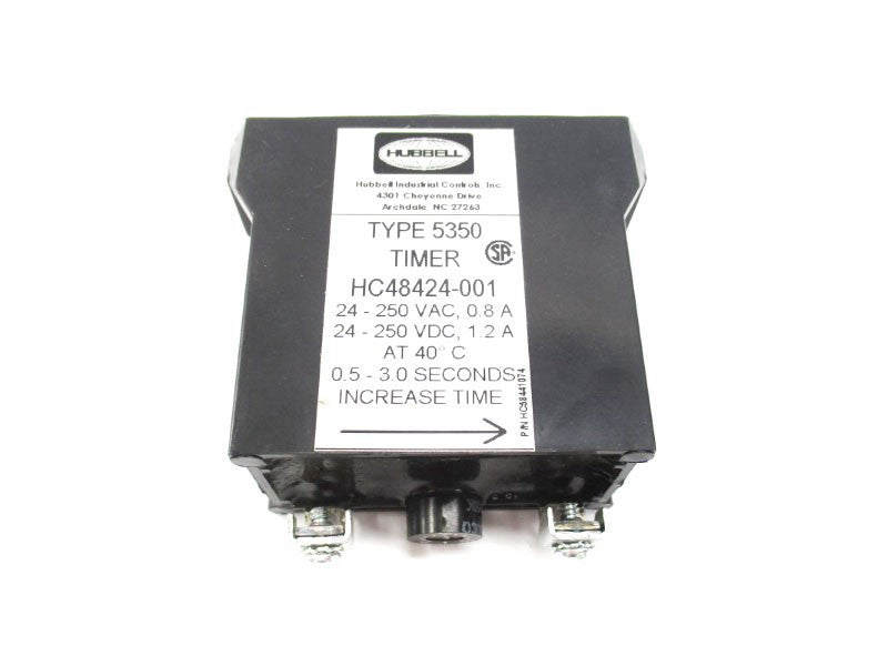 HUBBELL HC48424-001 5350 24-250VAC 1.2A 0.5-3.0S 40'C NSNP