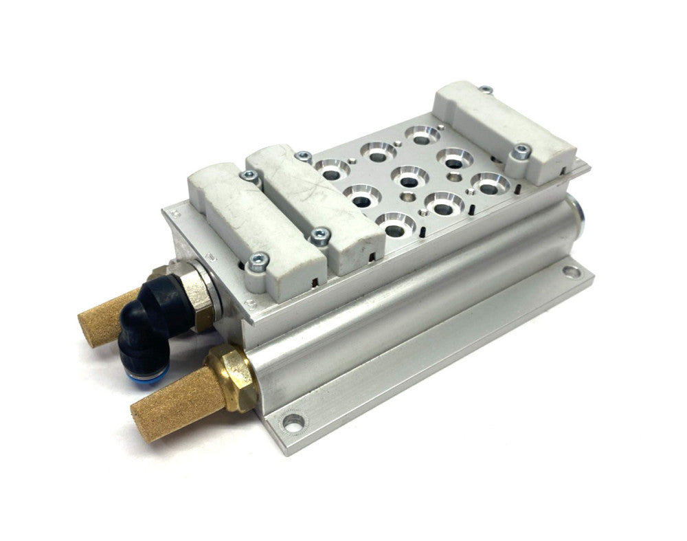 Festo CPE14-PRS-3/8-6 Pneumatic Manifold Block, 6-Valve Positions 3/8" 543834