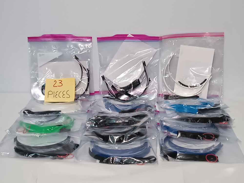 Lot of 23 Prusa3D - Prusa R3 Face Shield Kits, Plastic Sheeting NOT Included