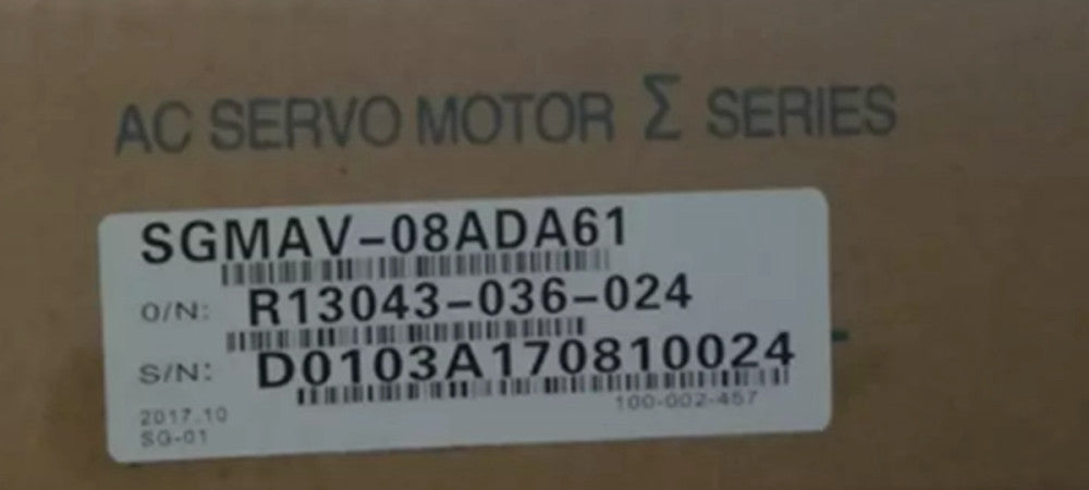 One Brand New Yaskawa Servo Motor SGMAV-08ADA61