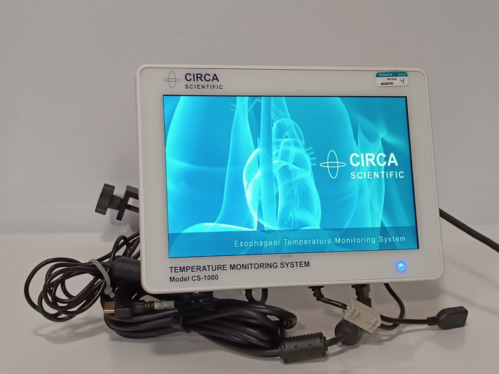 Circa Scientific CS-1000 Esophageal Temperature Monitoring System w Accessories