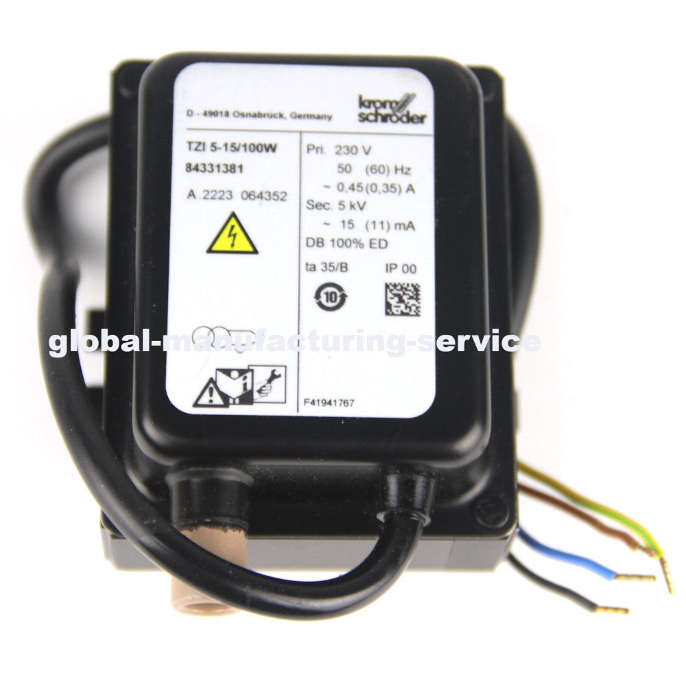 One Brand New KORMSCHRODER TZI 5-15 / 100W 84331382 Ignition Transformer
