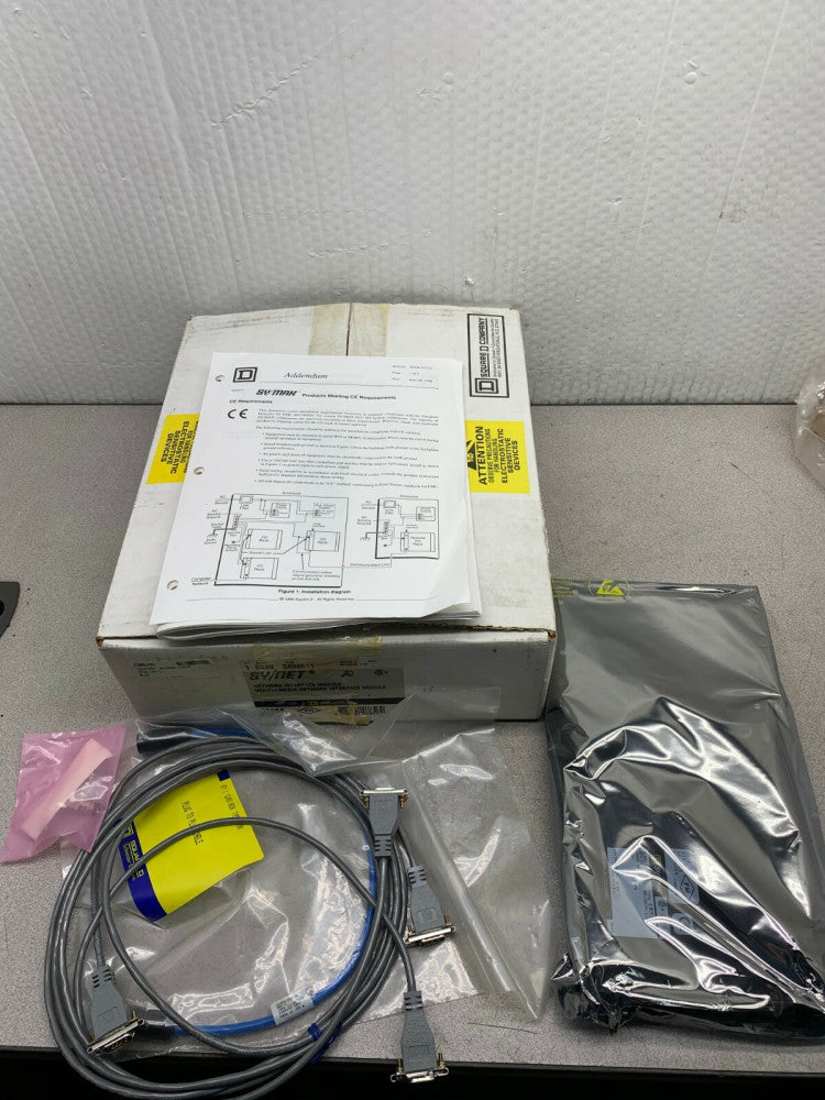 NEW IN BOX SQUARE D SY/NET NETWORK INTERFACE MODULE 8030 CRM511