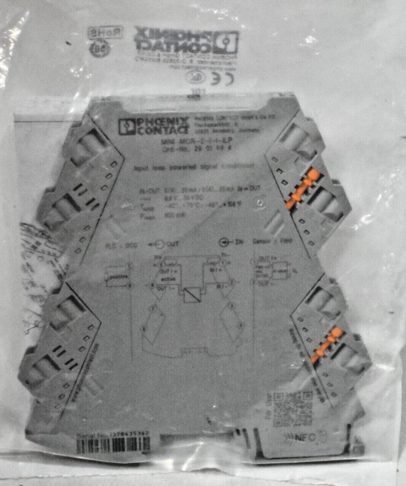Phoenix Contact MINI MCR-2-I-I-ILP Loop-Powered Isolator 2901994