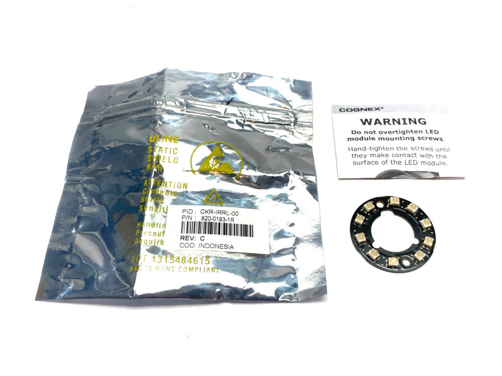 Cognex CKR-IRRL-00 Circular Infrared Illumination Module 820-0183-1R