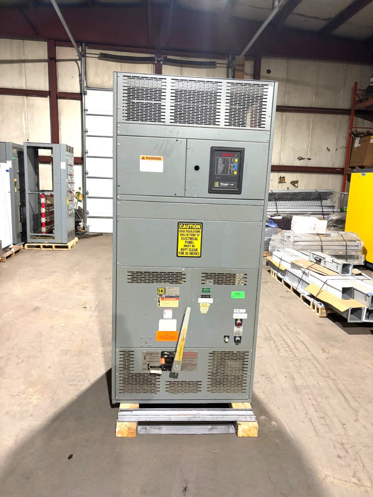Square D QED 2 Power Style Switchboard 3000A PowerLogic Circuit Monitor BPO3630E