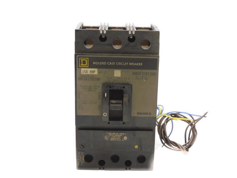 SQUARE D KHF361251580 150A 600V (GREY) UNMP