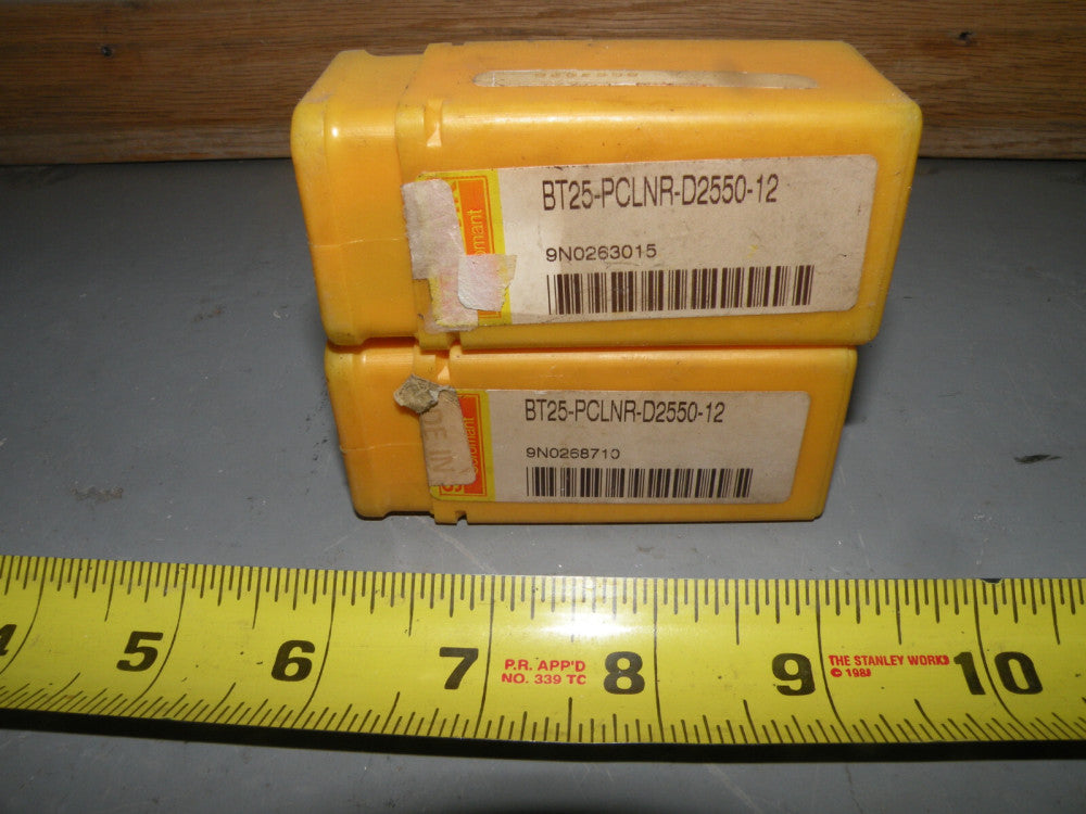(2) SANDVIK COROMANT BT25-PCLNR-D2550-12 T-Max® P cutting unit for turning