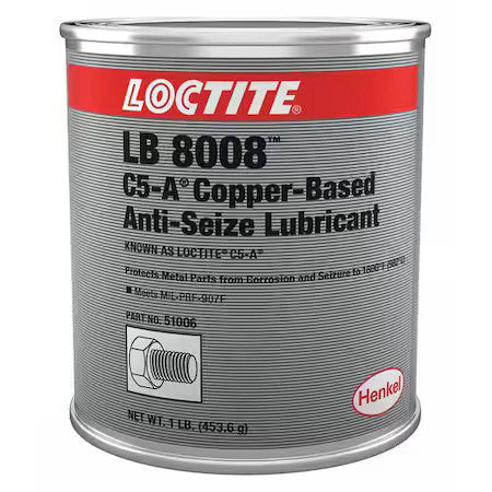 Loctite 234202 General Purpose Anti-Seize, Copper Base, 16 Oz, Can, Lb 8008,