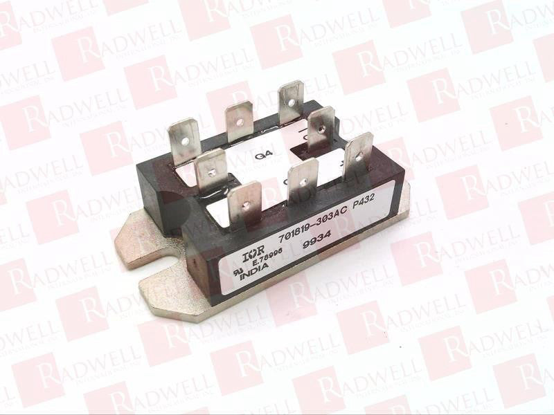 INTERNATIONAL RECTIFIER 701819-303AC / 701819303AC (USED)