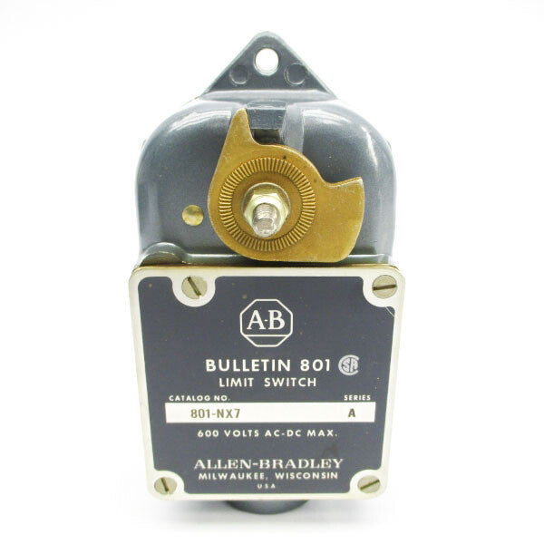ALLEN BRADLEY 801-NX7 SER. A 600VAC/DC NSNP