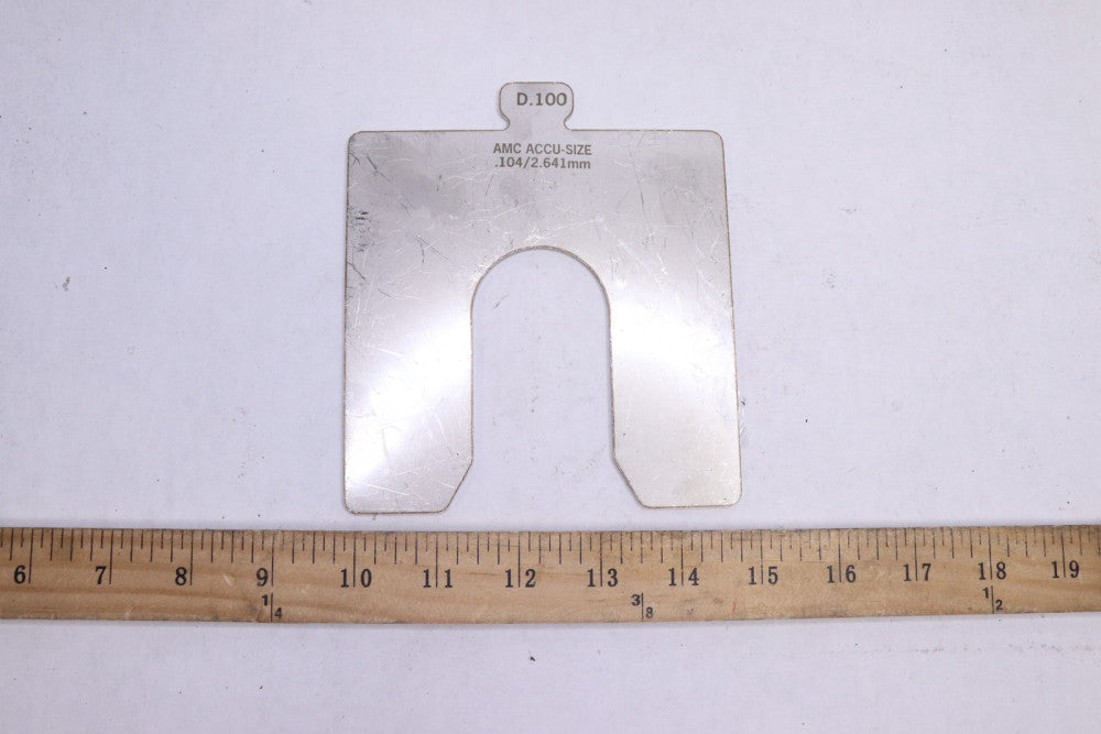 Shims AMC Accu-Size 0.104/2.641mm D.100