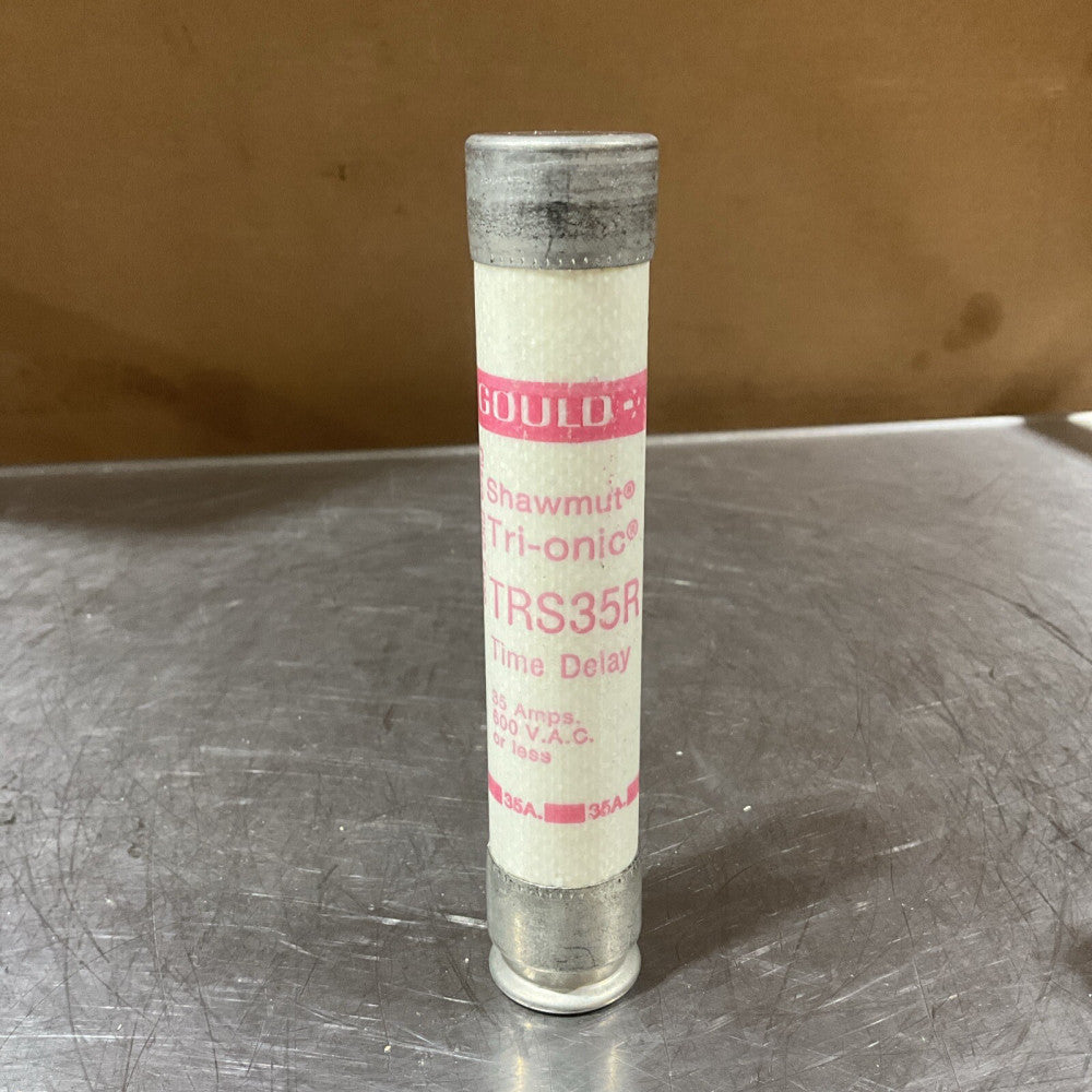 Gould Tri-onic TRS35R Dual Element Time Delay: 35Amp 600V AC, NOS