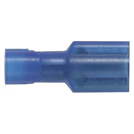 Panduit Dnf14-250Fi-L Female Disconnect, Blue, 16-14Awg, Pk50