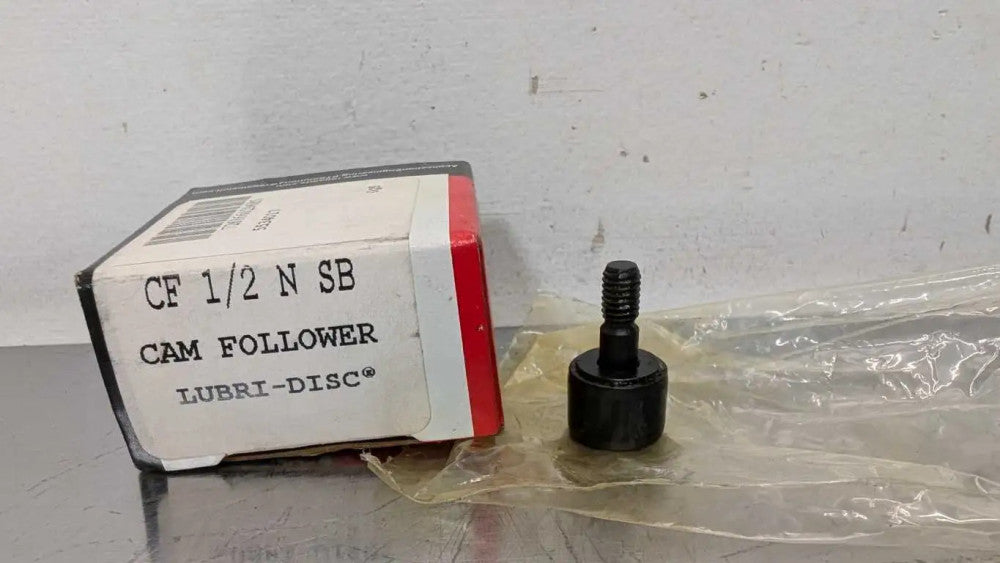 McGill CF 1/2 N SB Cam Follower 0.5" Roller OD 0.344" Roller Wide x 0.5" Stud Lo