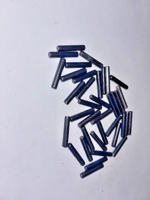 1" X 3/16" DOWEL PINS (LOT OF 37)