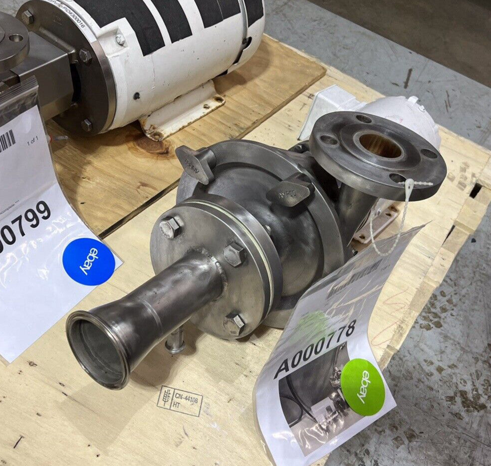 Ampco LFR40-140TC Stainless Steel Pump; Flanged Inlet/Outlet; 1.5HP; 230/460V