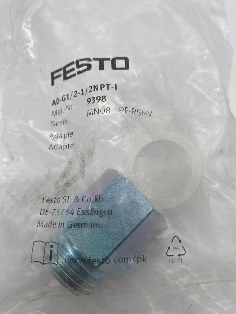 NEW Festo AD-G1/2-1/2NPT-I Adapter