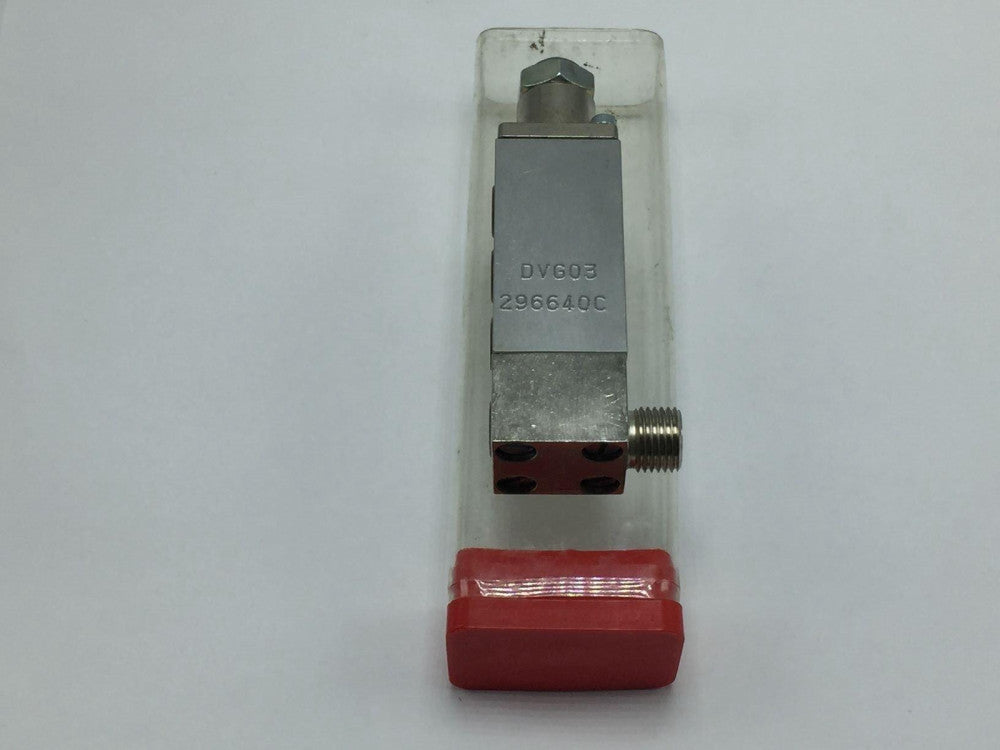 NEW Nordson 296640C DVG03 3-Way Module CF200 Right Angle