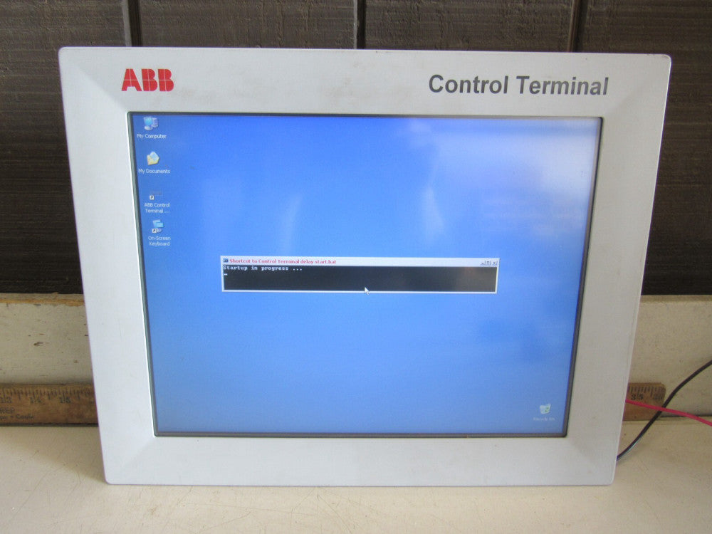 ABB TOUCH PANEL TPC11571 CONTROL TERMINAL 15" COLOR 115VAC XLNT USED TAKEOUT !@!