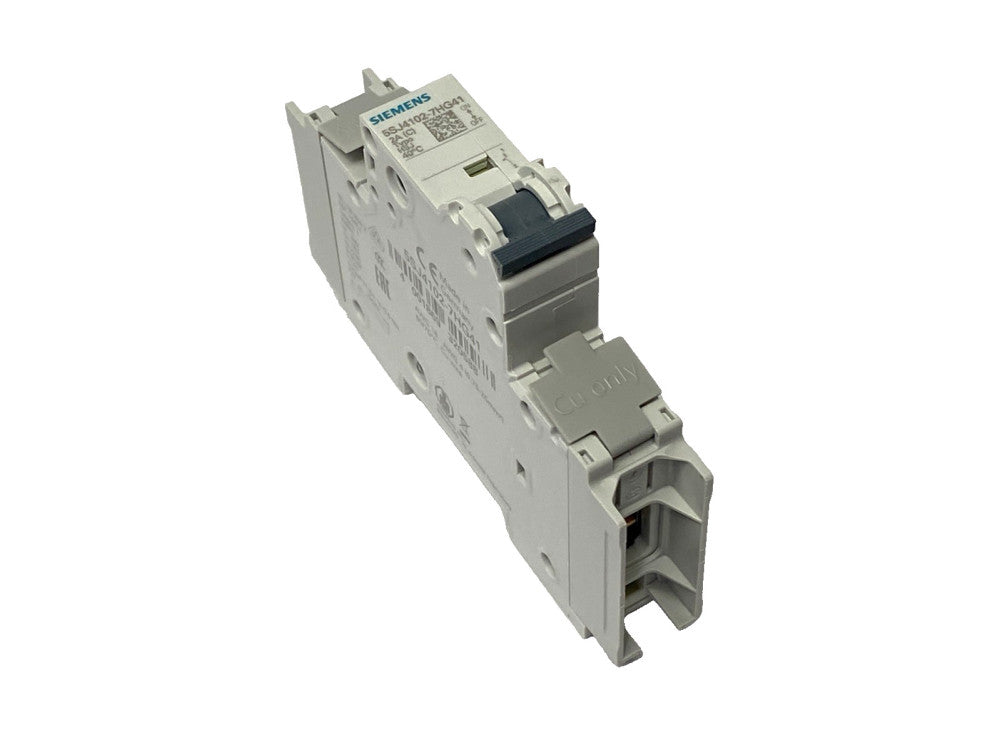 Siemens 5SJ4102-7HG41 Miniature Circuit Breaker 1-Pole 240V 2A