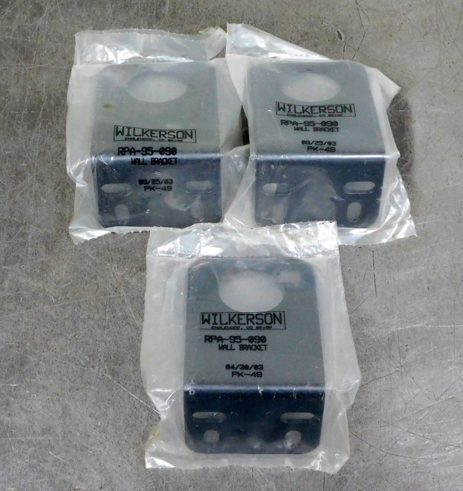 Wilkerson RPA-95-090 Combo Wall Bracket Kit Lot of Three (3)