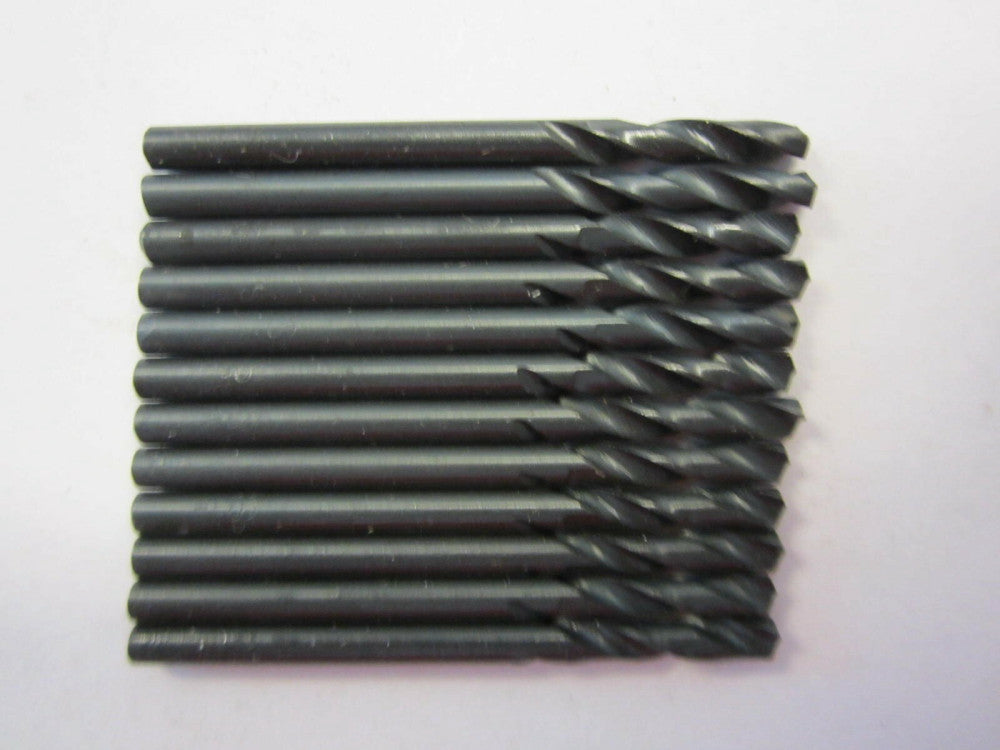 3.5mm Oxide Coated HSS Metric Screw Machine Length Drill Bits - Lot of 12