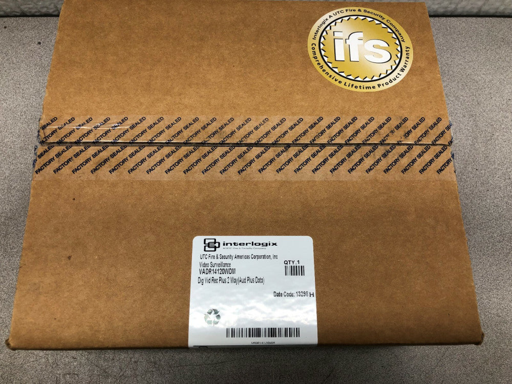 NEW IN FACTORY SEALED BOX INTERLOGIX VIDEO RECEIVER/AUDIO DATA TRANSCEIVER VADR1