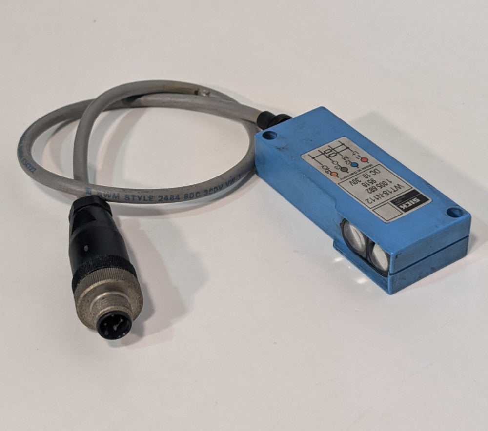 Sick Optic Electronic WT18-N112 Photoelectric Proximity Sensor, Made in Germany