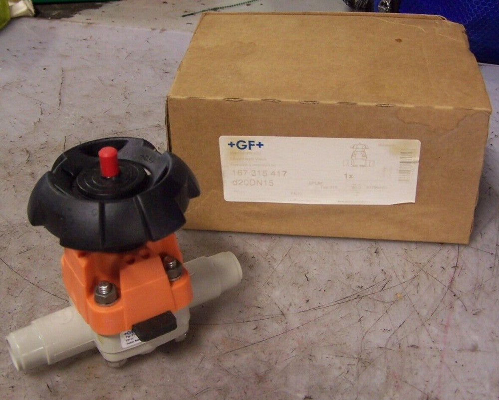 NEW GF 3/4" DIAPHRAGM EPDM VALVE D20DN15 167 315 417