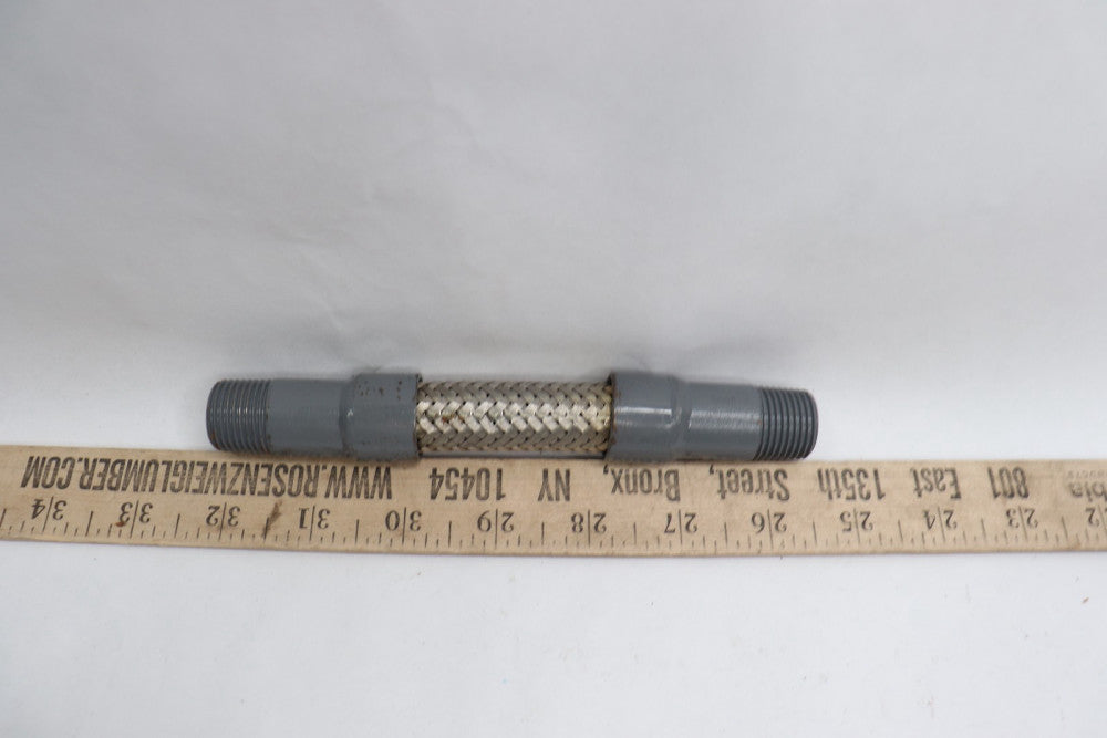 Stainless Steel Braided Pump Connector 1/2" x 63/4" Male x Male