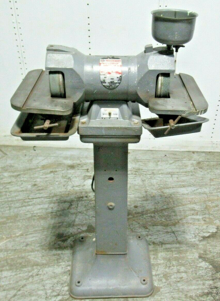 Rockwell 6" Pedestal Tool Grinder