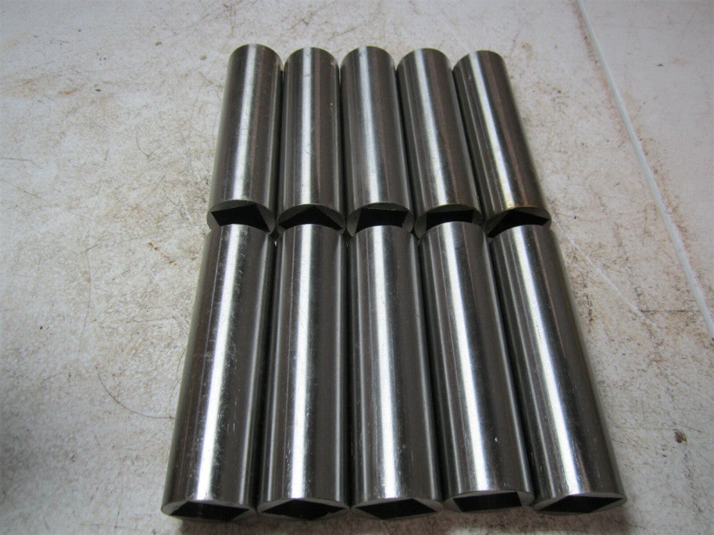 Stubr P-75 4" Overall Length 1-1/8" Diameter Drill Bushings - Pack of 10