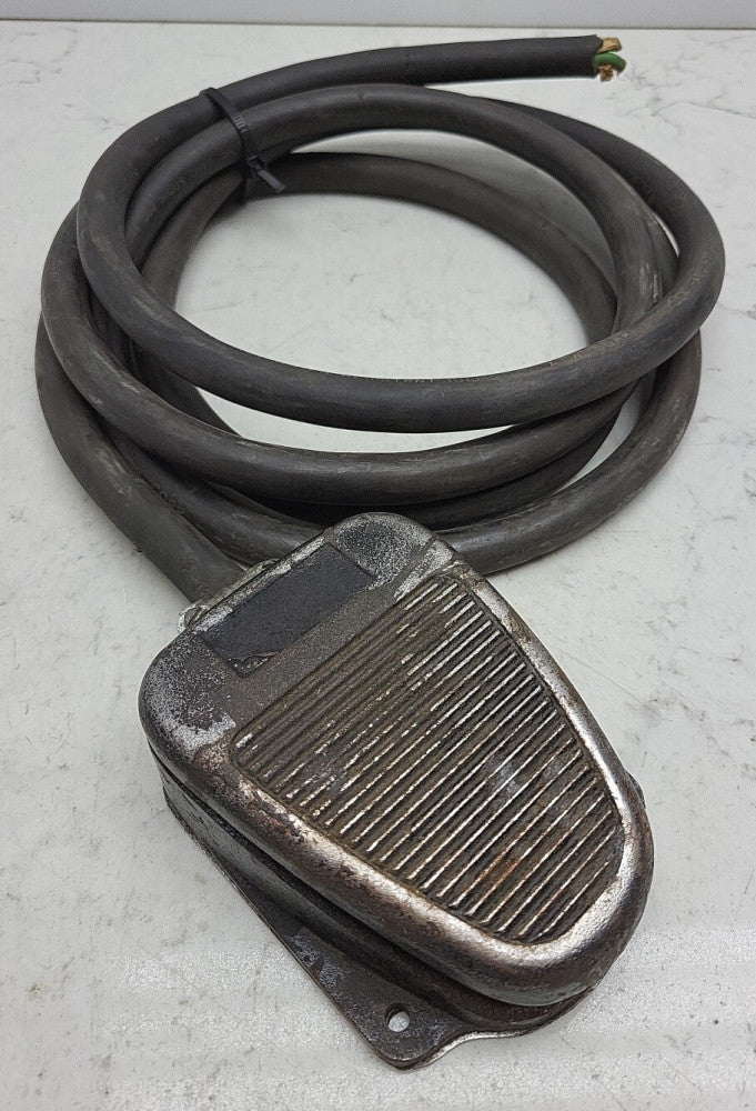 Heavy Duty Foot Switch Pedal Control Used See Pictures For Details