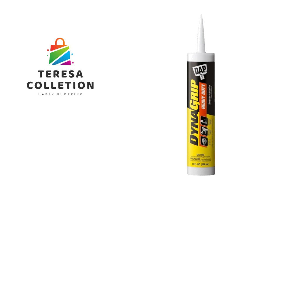 12 Pack DynaGrip 10 oz Heavy Duty Waterproof Construction Adhesive - Off-White