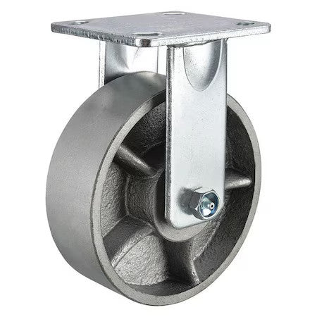 Zoro Select P21r-D080r-14-H10 Kngpnlss Rgd Cstr,Ductl Iron,8In,1400 Lb
