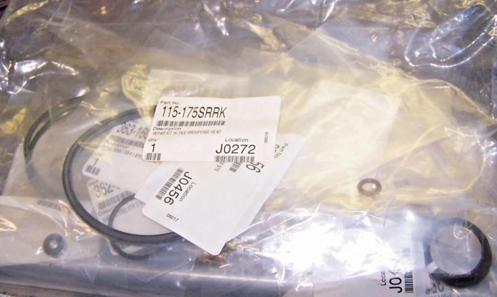 NEW INGERSOLL RAND 1K 75 CC REPAIR KIT SR DISPENSE HEAD 115-175SRRK