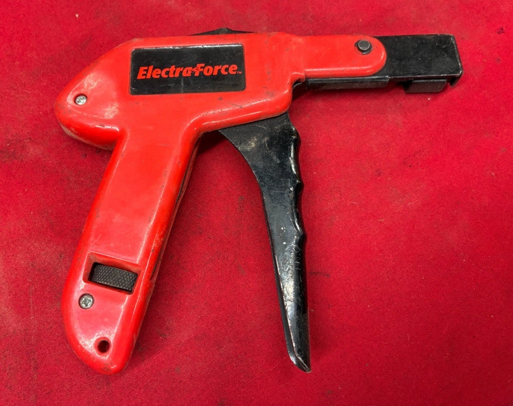 ELECTRA-FORCE CABLE TIE GUN LENGTH: 6-5/8" WIDTH: 5-5/8"