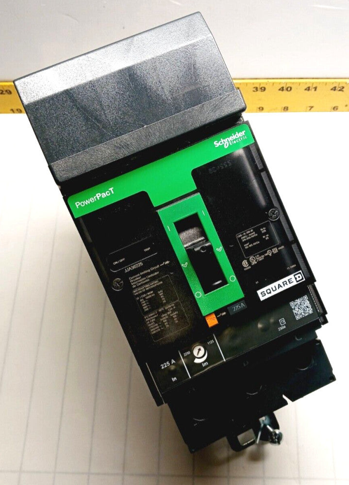 New Square D Powerpact 225 Amp I-Line Circuit Breaker 600 VAC 3 Pole JJA36225