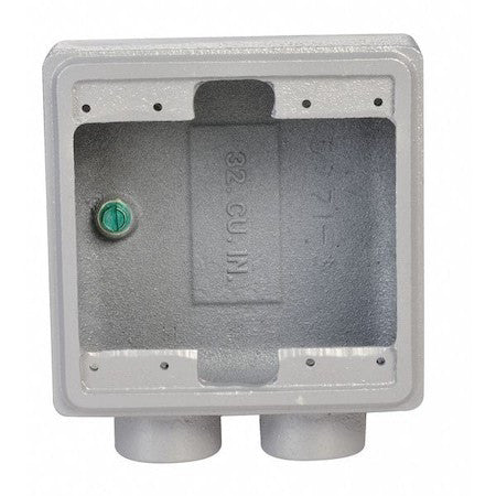 Appleton Electric Fss-2-75-A Weatherproof Electrical Box, 32 Cu In, Fss Box