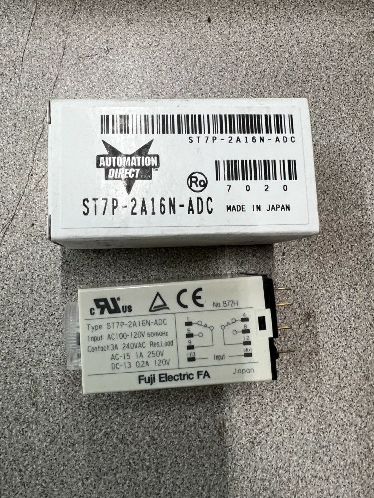 NEW IN BOX AUTOMATION DIRECT TIMING RELAY ST7P-2A16N-ADC