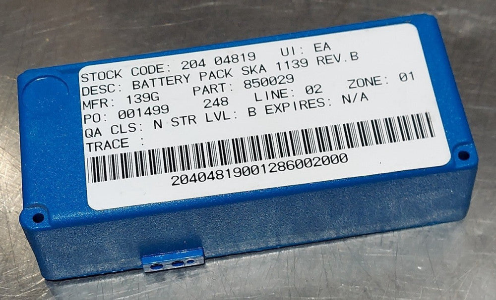GILIAN 850029 Rechargable Battery Pack. NSN 6140-01-380-3850