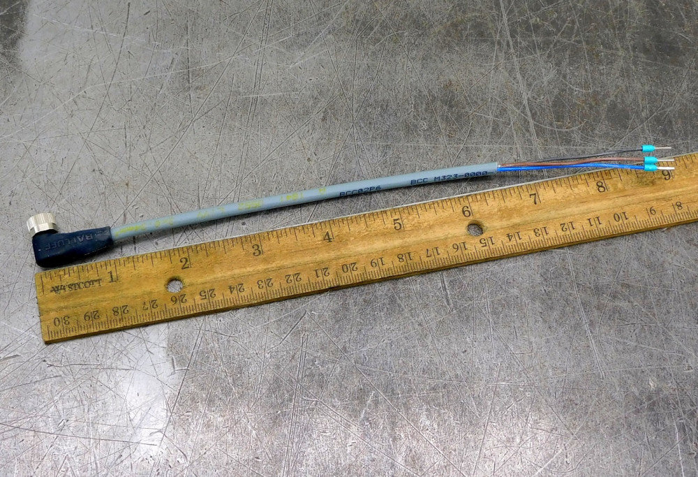 Balluff BCC M323-0000-10-VX8334-050 Single-Ended Cordset 60V AC/DC 4A BCC02P6